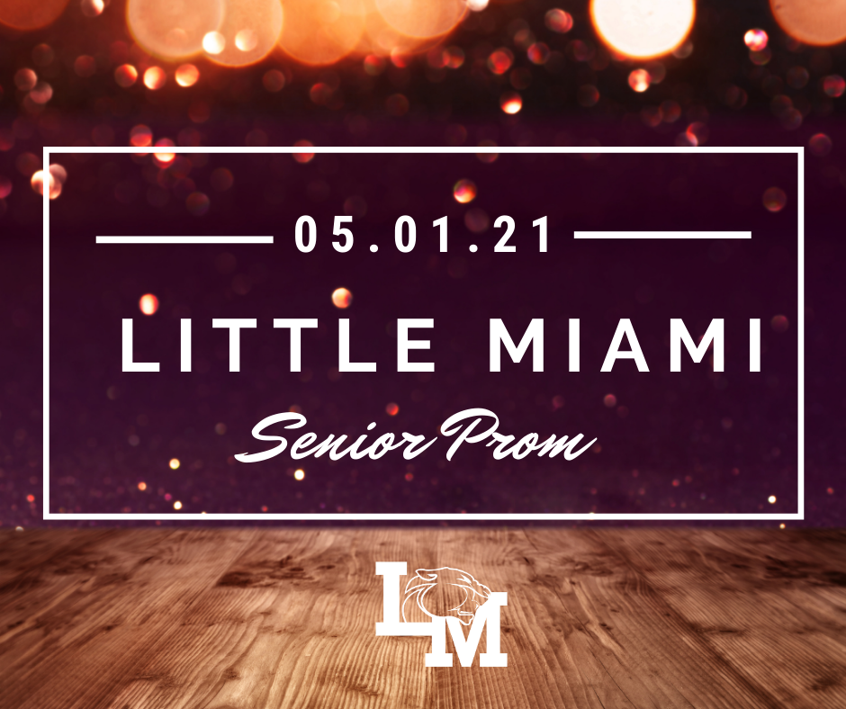 Little Miami Prom on May 1